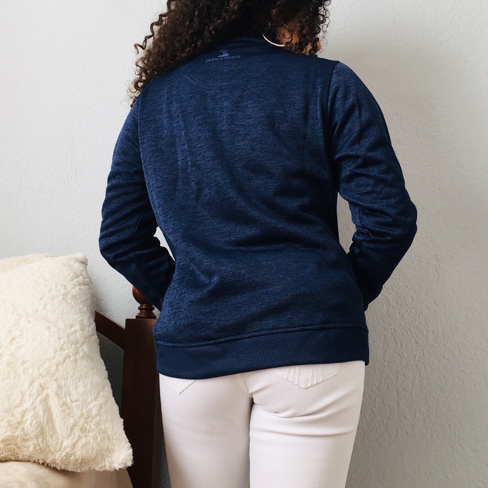 💙DARK BLUE ZIPUP SWEATER
